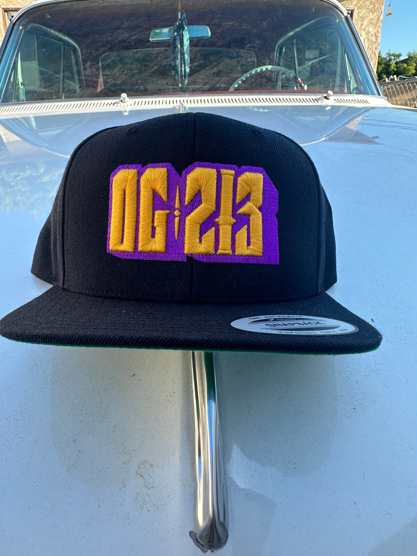 LAKER COLORED LOGO BLACK HAT