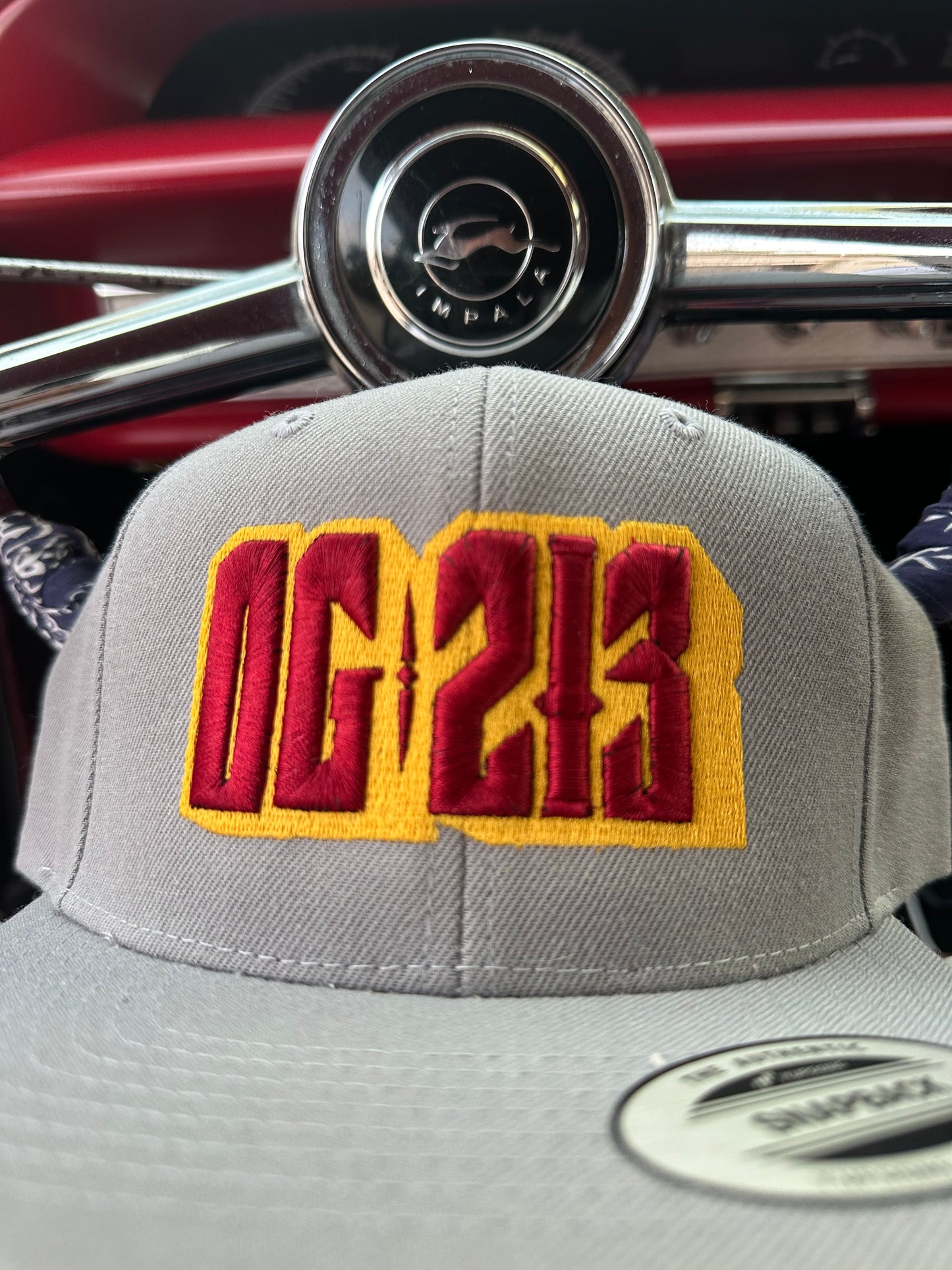 USC COLORED LOGO GREY HAT