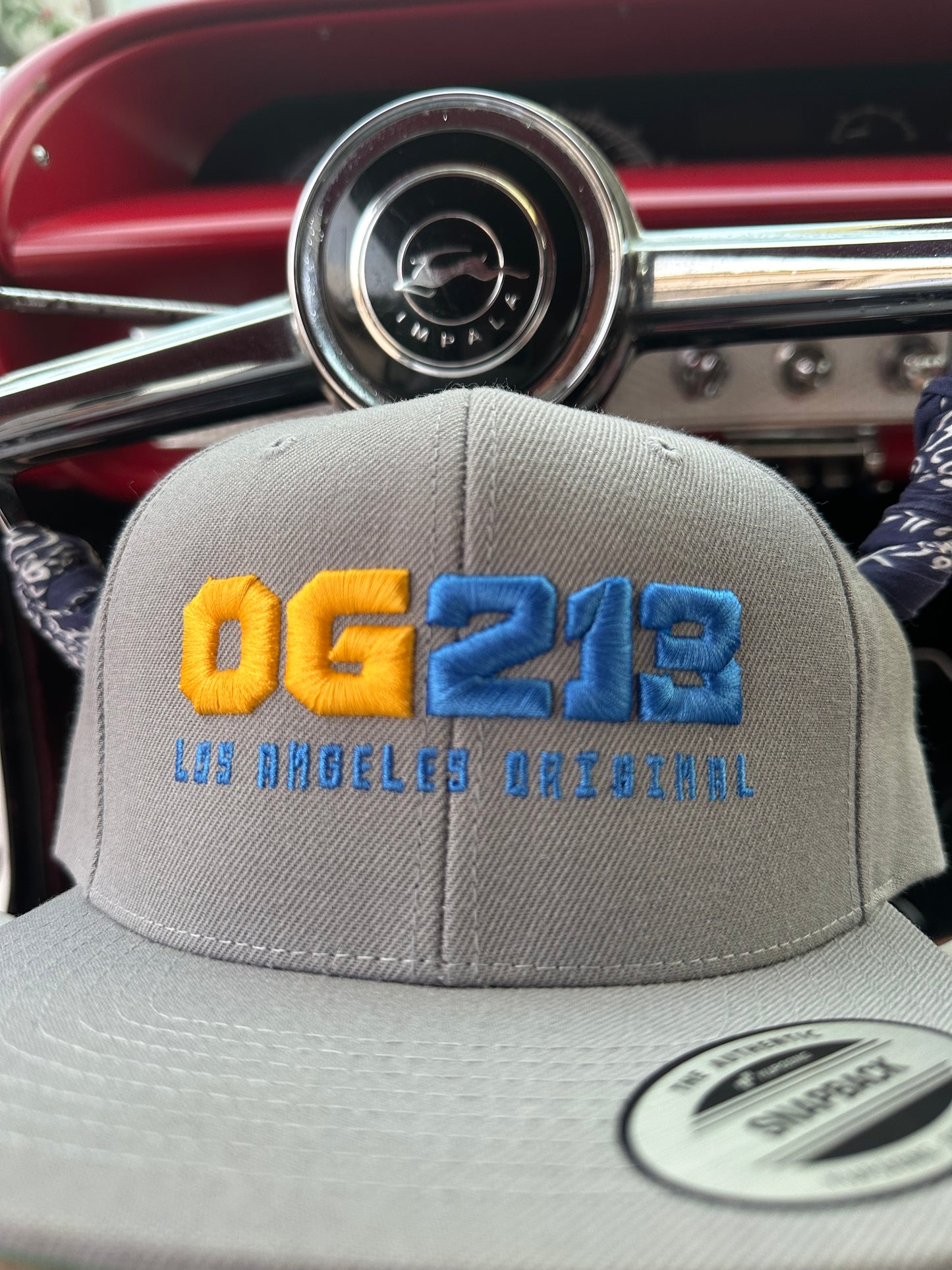 CHARGER/ UCLA COLORED ORIGINAL GREY HAT