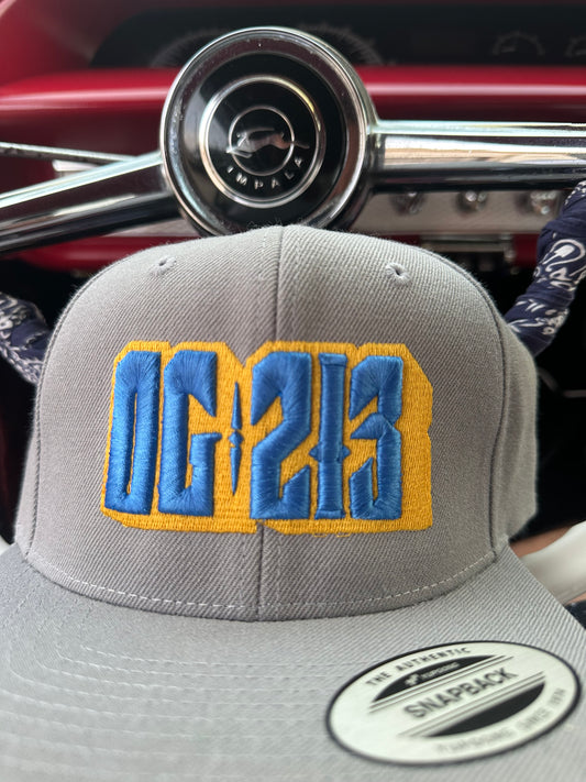 CHARGER/ UCLA COLORED LOGO GREY HATS