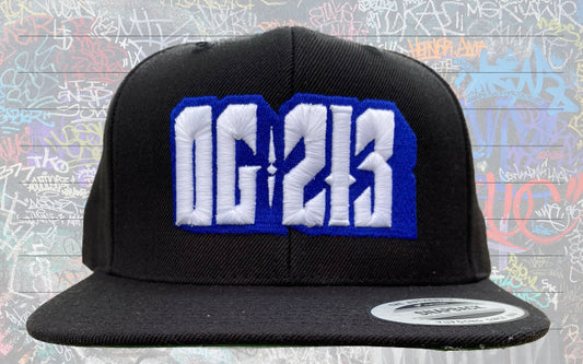 DODGER COLORED LOGO BLACK HAT (AVAILABLE 8/21/24)
