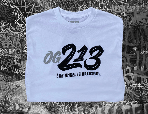 WHITE SHORT SLEEVE HANDWRITTEN T-SHIRT