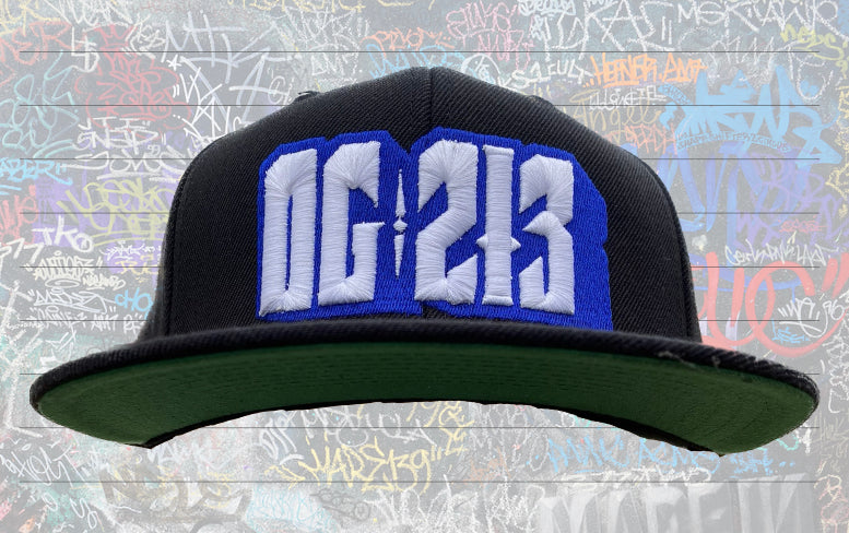 DODGER COLORED LOGO BLACK HAT (AVAILABLE 8/21/24)
