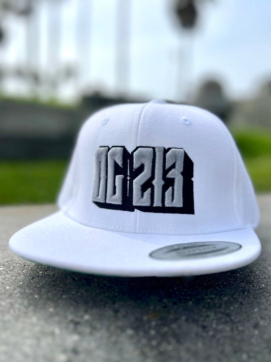 RAIDER COLORED LOGO WHITE HAT (AVAILABLE 10/4/24)