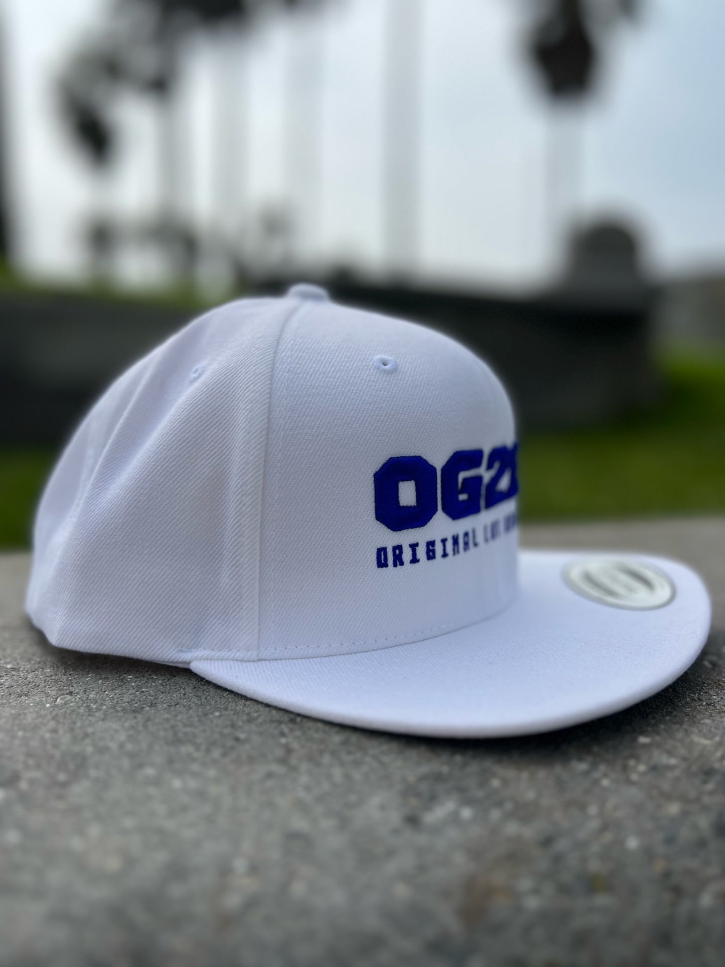 DODGER ORIGINAL LOGO WHITE HAT (AVAILABLE 10/4/24)