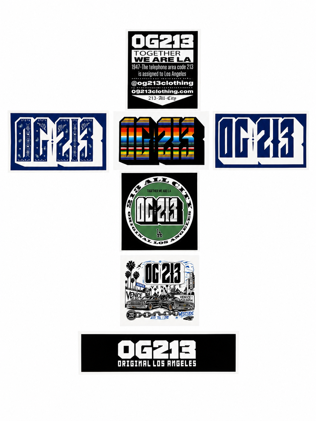 OG213 STICKER SET