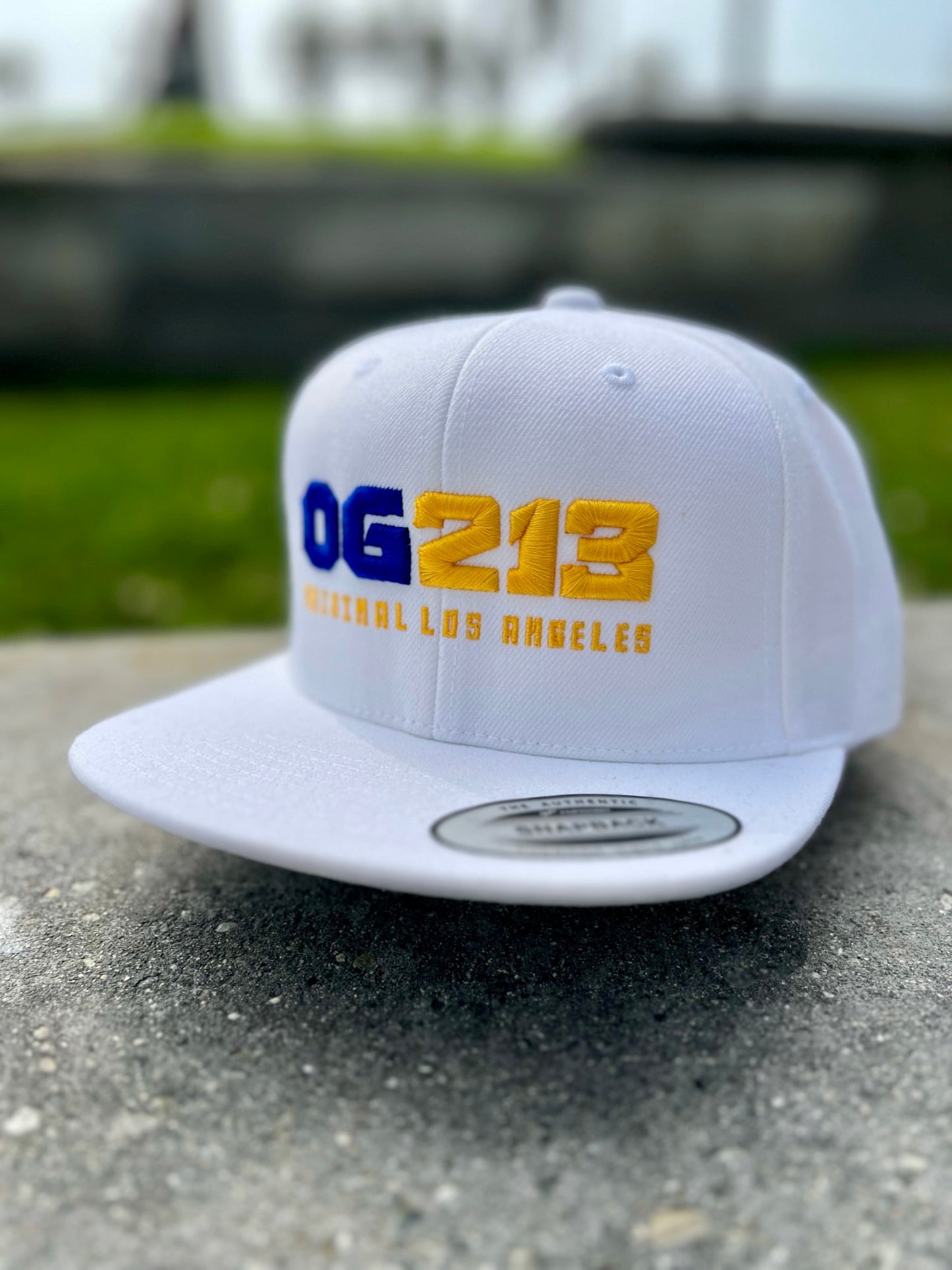 RAM COLORED ORIGINAL WHITE HAT (AVAILABLE 10/4/24)