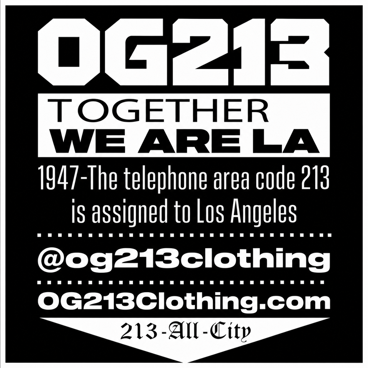 OG213 STICKER SET