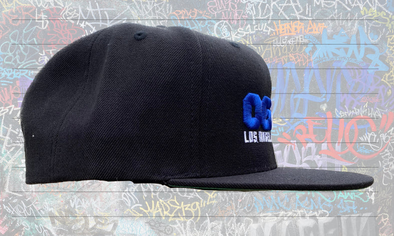 BLACK CLASSIC HAT DODGERS THEME (SOLD OUT)